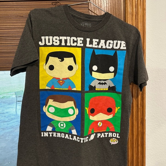 RARE Vintage Justice League Shirt 90s Comics - Picture 1 of 5